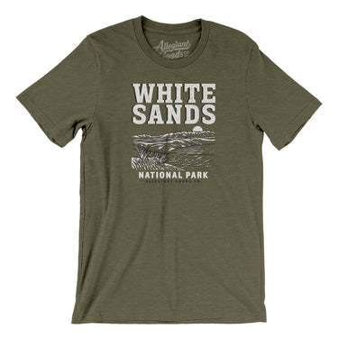 White Sands National Park Men/Unisex T-Shirt-Allegiant Goods Co. Vintage Sports Apparel
