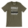 Denali National Park Men/Unisex T-Shirt-Heather Olive-Allegiant Goods Co. Vintage Sports Apparel