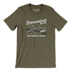 Shenandoah National Park Men/Unisex T-Shirt-Heather Olive-Allegiant Goods Co. Vintage Sports Apparel