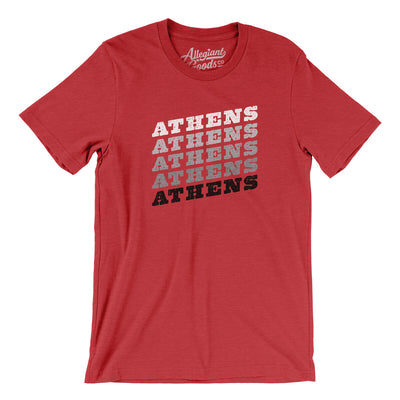 Athens Vintage Repeat Men/Unisex T-Shirt-Heather Red-Allegiant Goods Co. Vintage Sports Apparel