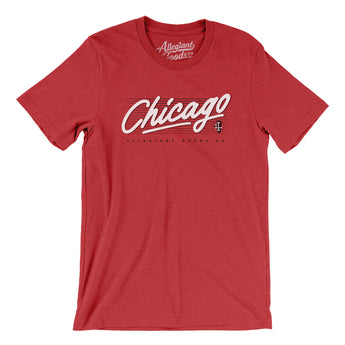 Chicago Retro Men/Unisex T-Shirt-Allegiant Goods Co. Vintage Sports Apparel