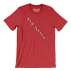 New Jersey Hockey Jersey Men/Unisex T-Shirt-Heather Red-Allegiant Goods Co. Vintage Sports Apparel