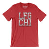 Lfg Chi Men/Unisex T-Shirt-Heather Red-Allegiant Goods Co. Vintage Sports Apparel