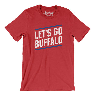 Let's Go Buffalo Men/Unisex T-Shirt-Allegiant Goods Co. Vintage Sports Apparel