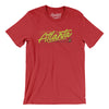 Atlanta Retro Men/Unisex T-Shirt-Heather Red-Allegiant Goods Co. Vintage Sports Apparel
