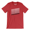 Columbus Vintage Repeat Men/Unisex T-Shirt-Heather Red-Allegiant Goods Co. Vintage Sports Apparel