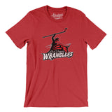 Las Vegas Wranglers Men/Unisex T-Shirt-Allegiant Goods Co. Vintage Sports Apparel