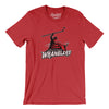 Las Vegas Wranglers Men/Unisex T-Shirt-Heather Red-Allegiant Goods Co. Vintage Sports Apparel