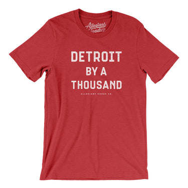 Detroit By A Thousand Men/Unisex T-Shirt-Allegiant Goods Co. Vintage Sports Apparel