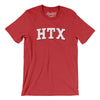 Htx Varsity Men/Unisex T-Shirt-Heather Red-Allegiant Goods Co. Vintage Sports Apparel