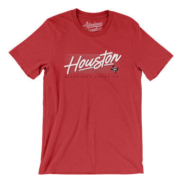 Houston Retro Men/Unisex T-Shirt-Allegiant Goods Co. Vintage Sports Apparel