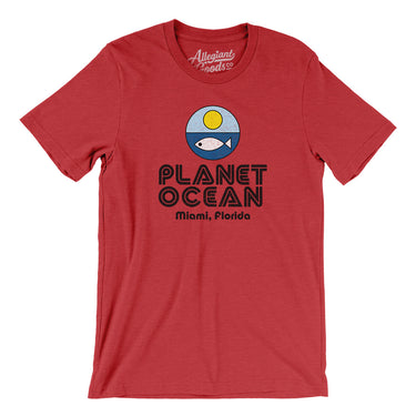Planet Ocean Museum Men/Unisex T-Shirt-Allegiant Goods Co. Vintage Sports Apparel