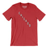 Chicago Hockey Jersey Men/Unisex T-Shirt-Heather Red-Allegiant Goods Co. Vintage Sports Apparel