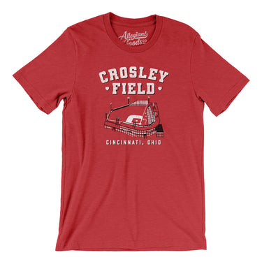 Cincinnati Crosley Field Men/Unisex T-Shirt-Allegiant Goods Co. Vintage Sports Apparel