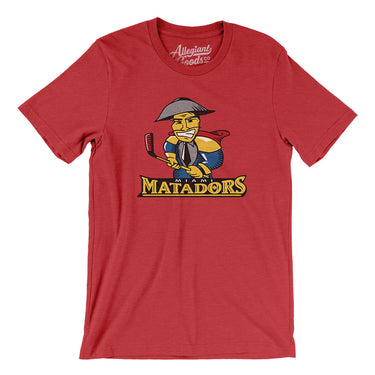 Miami Matadors Men/Unisex T-Shirt-Allegiant Goods Co. Vintage Sports Apparel
