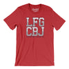Lfg Cbj Men/Unisex T-Shirt-Heather Red-Allegiant Goods Co. Vintage Sports Apparel
