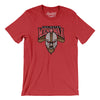 Lexington Men O War Men/Unisex T-Shirt-Heather Red-Allegiant Goods Co. Vintage Sports Apparel
