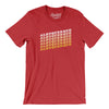 Albuquerque Vintage Repeat Men/Unisex T-Shirt-Heather Red-Allegiant Goods Co. Vintage Sports Apparel