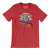 Port Huron Border Cats Men/Unisex T-Shirt-Heather Red-Allegiant Goods Co. Vintage Sports Apparel