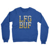 Lfg Buf Midweight French Terry Crewneck Sweatshirt-Heather Royal-Allegiant Goods Co. Vintage Sports Apparel