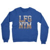 Lfg Nym Midweight French Terry Crewneck Sweatshirt-Heather Royal-Allegiant Goods Co. Vintage Sports Apparel