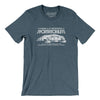 Hollywood Sportatorium Men/Unisex T-Shirt-Heather Slate-Allegiant Goods Co. Vintage Sports Apparel