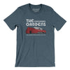 Cincinnati Gardens Arena Men/Unisex T-Shirt-Heather Slate-Allegiant Goods Co. Vintage Sports Apparel