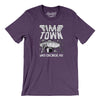 Lake George Time Town Men/Unisex T-Shirt-Heather Team Purple-Allegiant Goods Co. Vintage Sports Apparel