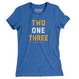 Los Angeles 213 Women's T-Shirt-Allegiant Goods Co. Vintage Sports Apparel