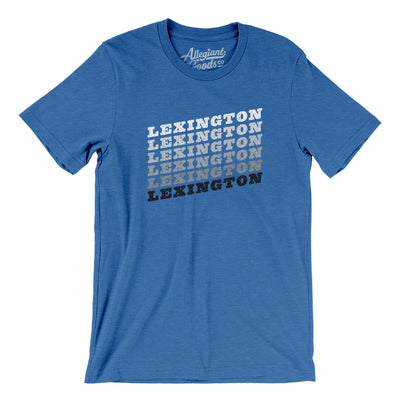 Lexington Vintage Repeat Men/Unisex T-Shirt-Heather True Royal-Allegiant Goods Co. Vintage Sports Apparel