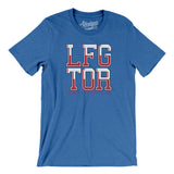 Lfg Tor Men/Unisex T-Shirt-Heather True Royal-Allegiant Goods Co. Vintage Sports Apparel