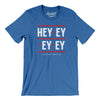 Hey-Ey-Ey-Ey Men/Unisex T-Shirt-Heather True Royal-Allegiant Goods Co. Vintage Sports Apparel
