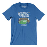 Kansas City Municipal Stadium Men/Unisex T-Shirt-Allegiant Goods Co. Vintage Sports Apparel