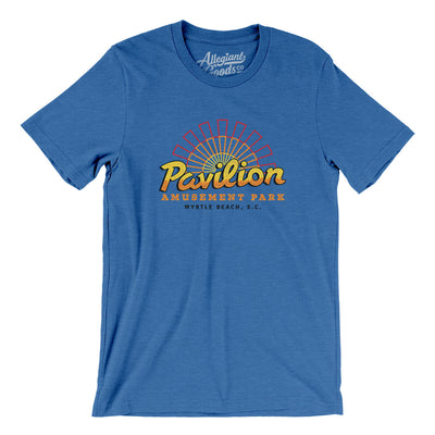 Pavilion Park Men/Unisex T-Shirt-Heather True Royal-Allegiant Goods Co. Vintage Sports Apparel