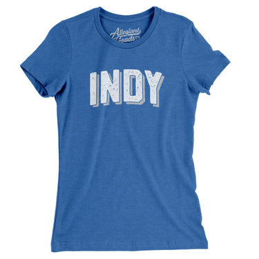 Indy Varsity Women's T-Shirt-Allegiant Goods Co. Vintage Sports Apparel