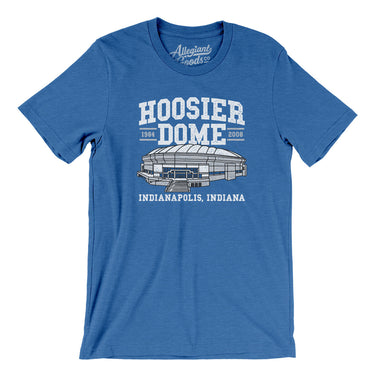 Hoosier Dome Men/Unisex T-Shirt-Allegiant Goods Co. Vintage Sports Apparel