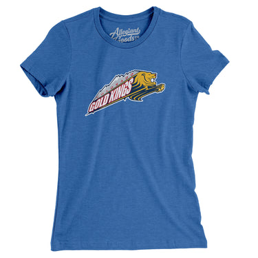 Colorado Gold Kings Women's T-Shirt-Allegiant Goods Co. Vintage Sports Apparel