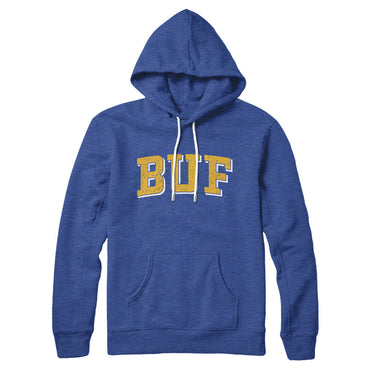 BUF Varsity Hoodie-Allegiant Goods Co. Vintage Sports Apparel