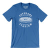 Veterans Stadium Philadelphia Men/Unisex T-Shirt-Heather True Royal-Allegiant Goods Co. Vintage Sports Apparel