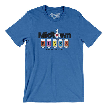 Rochester Midtown Plaza Men/Unisex T-Shirt-Allegiant Goods Co. Vintage Sports Apparel