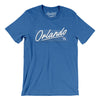Orlando Retro Men/Unisex T-Shirt-Heather True Royal-Allegiant Goods Co. Vintage Sports Apparel