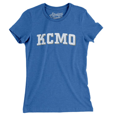 Kcmo Varsity Women's T-Shirt-Allegiant Goods Co. Vintage Sports Apparel