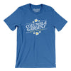 Columbia Gardens Amusement Park Men/Unisex T-Shirt-Heather True Royal-Allegiant Goods Co. Vintage Sports Apparel