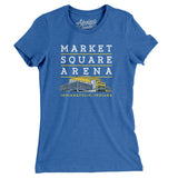 Market Square Arena Indianapolis Women's T-Shirt-Allegiant Goods Co. Vintage Sports Apparel