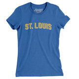 St Louis Varsity Women's T-Shirt-Allegiant Goods Co. Vintage Sports Apparel