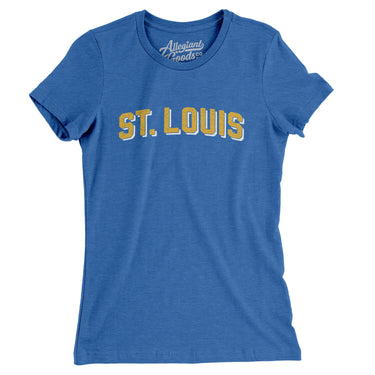 St Louis Varsity Women's T-Shirt-Allegiant Goods Co. Vintage Sports Apparel