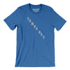 Tampa Bay Hockey Jersey Men/Unisex T-Shirt-Heather True Royal-Allegiant Goods Co. Vintage Sports Apparel