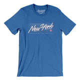 New York Retro Men/Unisex T-Shirt-Allegiant Goods Co. Vintage Sports Apparel