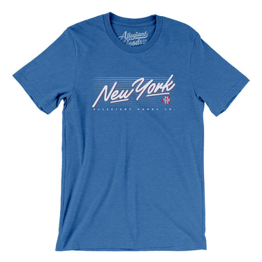 New York Retro Men/Unisex T-Shirt-Allegiant Goods Co. Vintage Sports Apparel