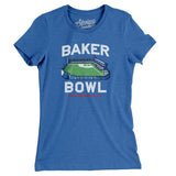 Baker Bowl Women's T-Shirt-Allegiant Goods Co. Vintage Sports Apparel